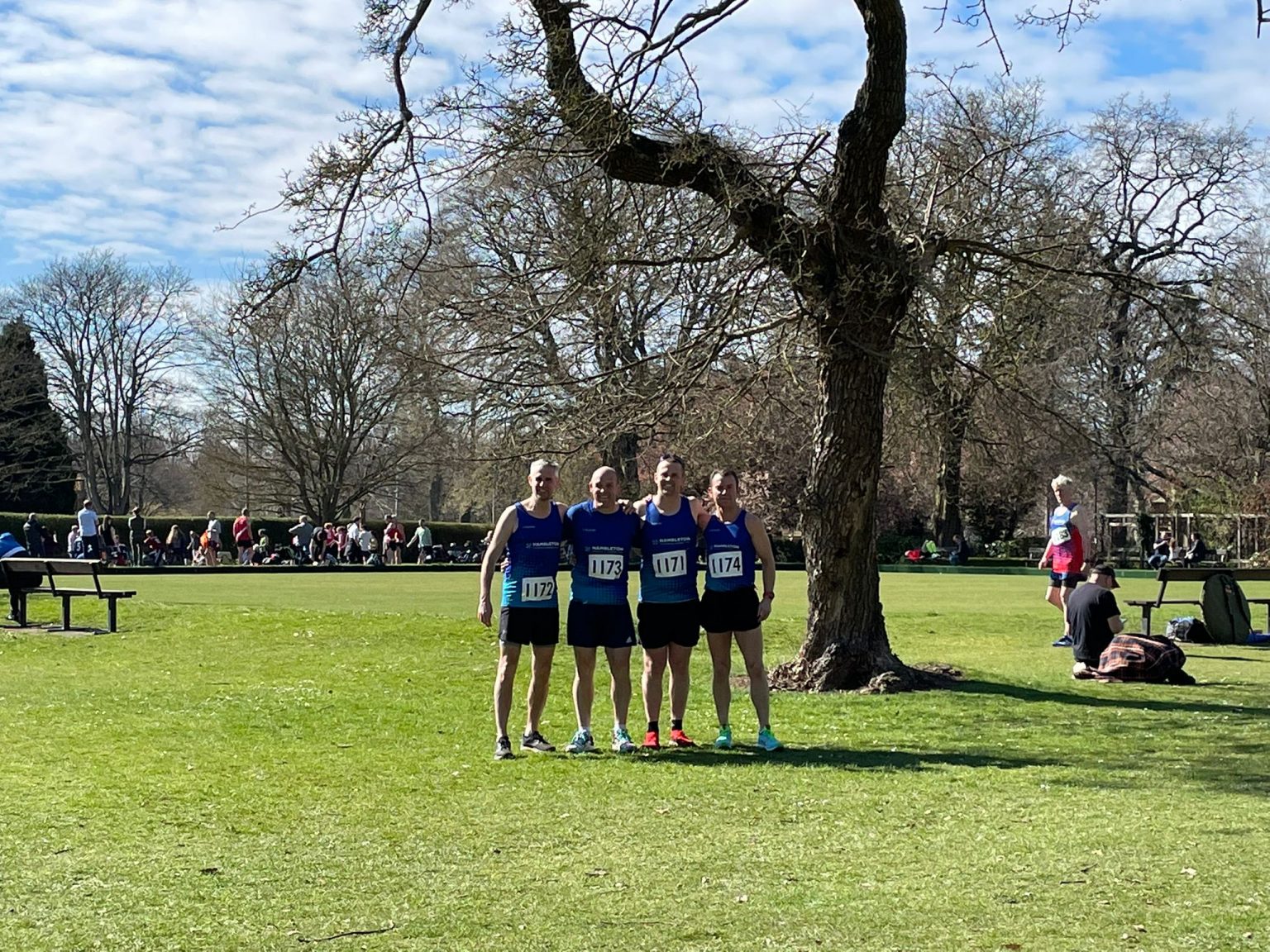 NYSD Cross Country Relays in South Park Darlington Hambleton Athletics and Running Club